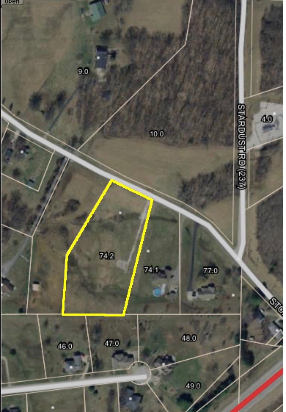 3.59 acres in Perry County, Indiana