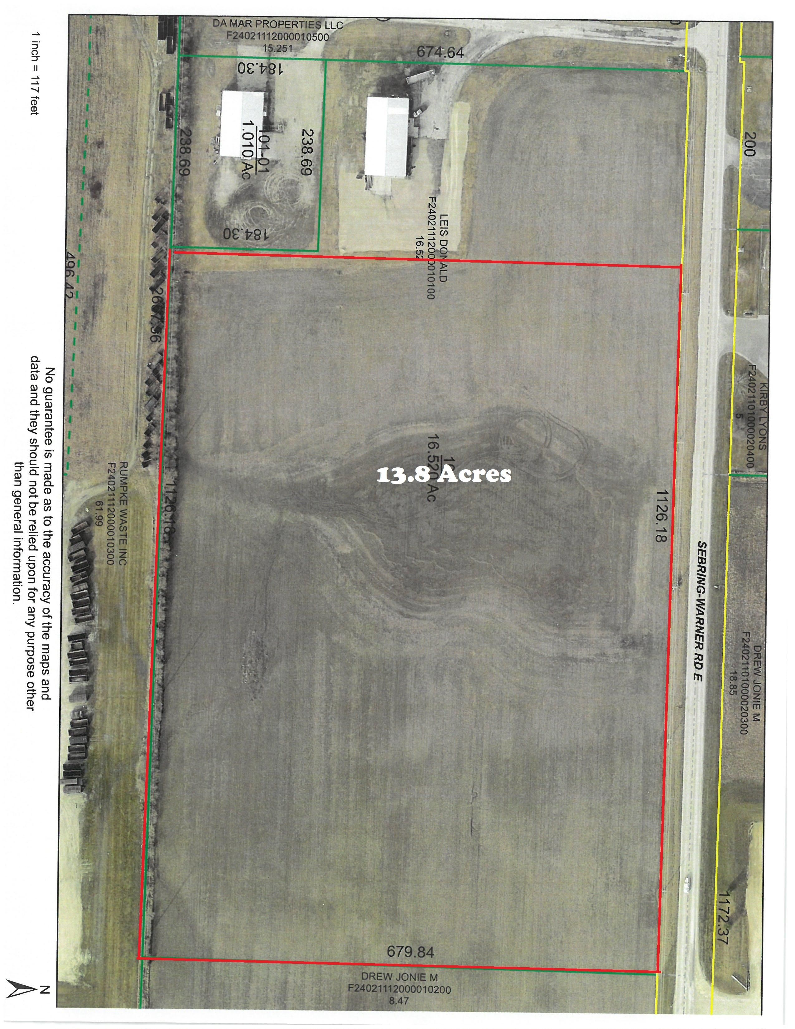 13.8 acres in Darke County, Ohio