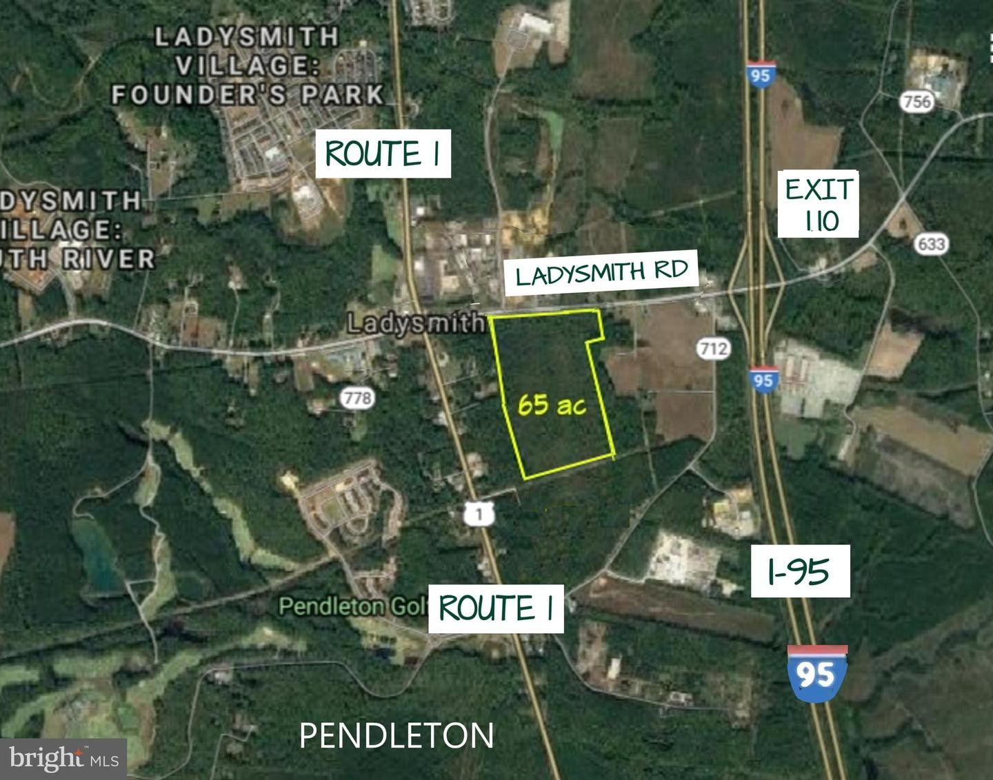 64 acres in Caroline County, Virginia