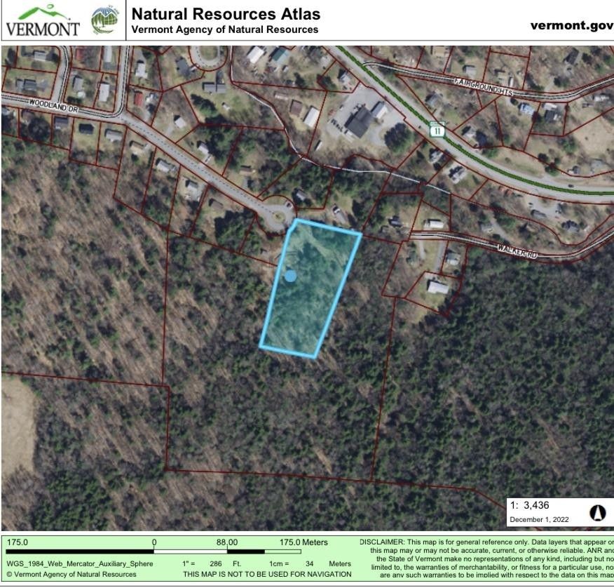 3.58 acres in Windsor County, Vermont