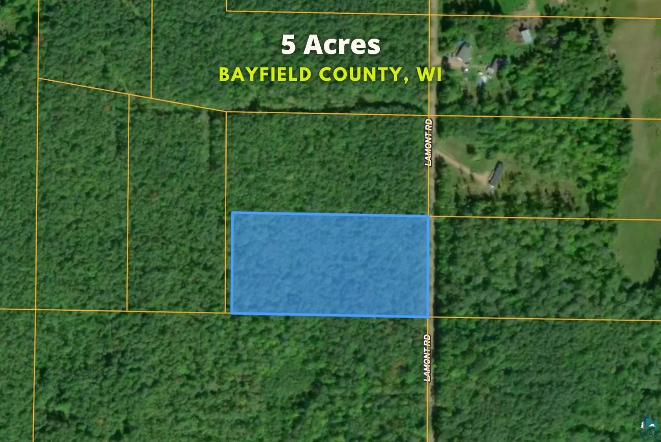 5 acres in Bayfield County, Wisconsin