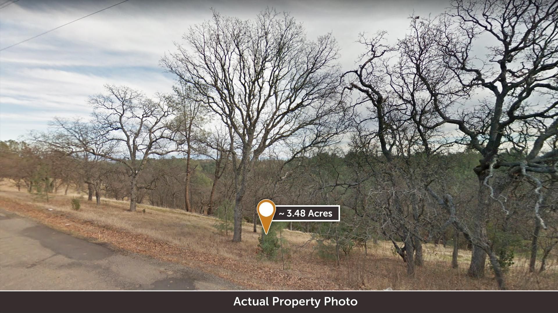 3.48 acres in Tehama County, California