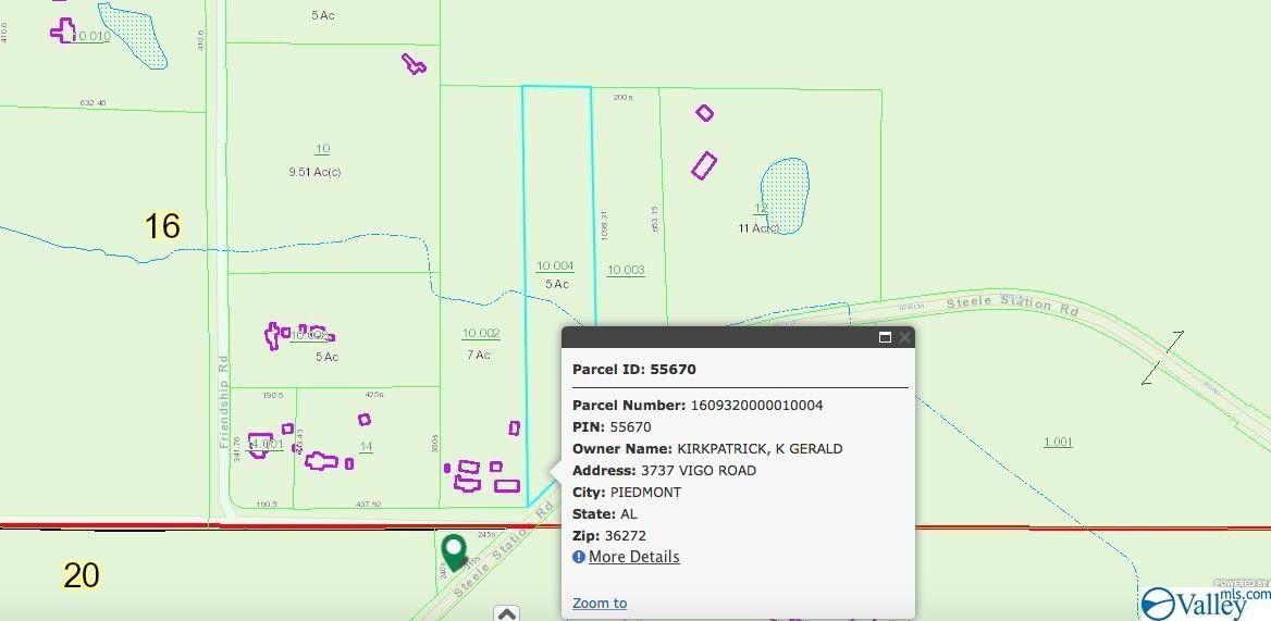 5 acres in Etowah County, Alabama