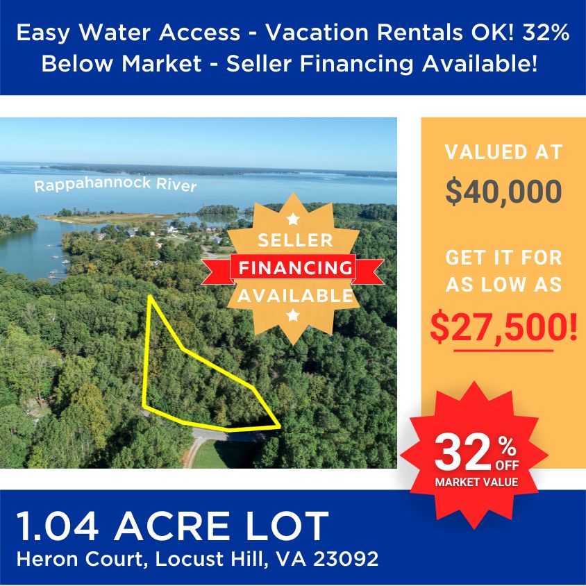 1.04 acres in Middlesex County, Virginia