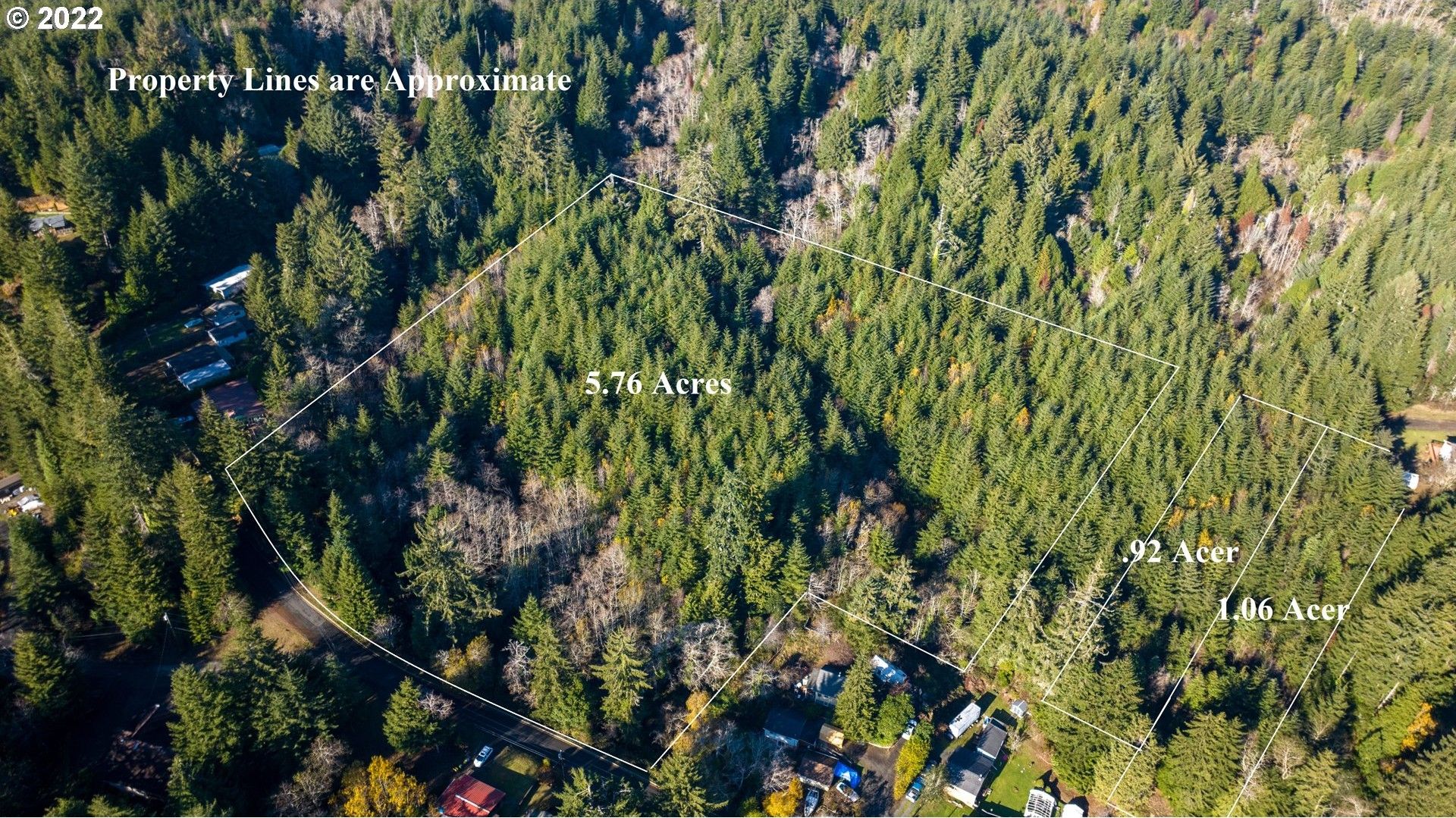 7.74 acres in Coos County, Oregon
