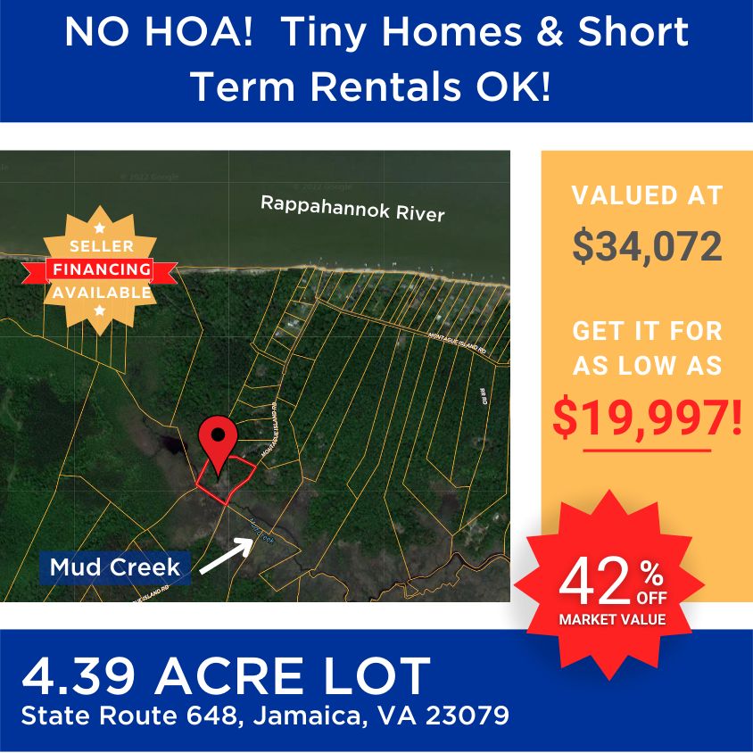 4.39 acres in Middlesex County, Virginia