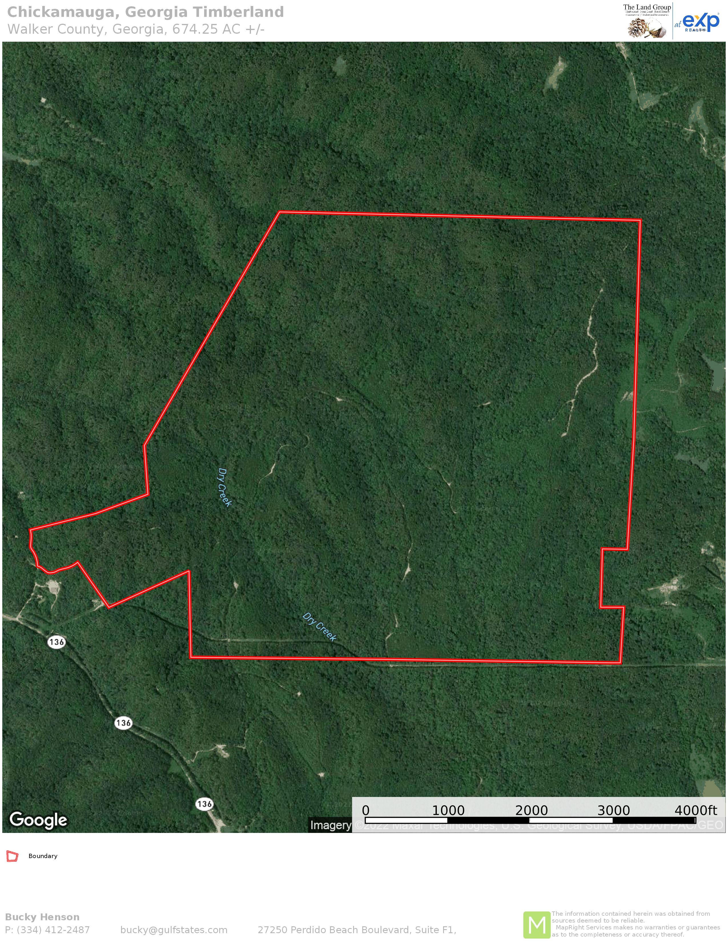 674.25 acres in Walker County,