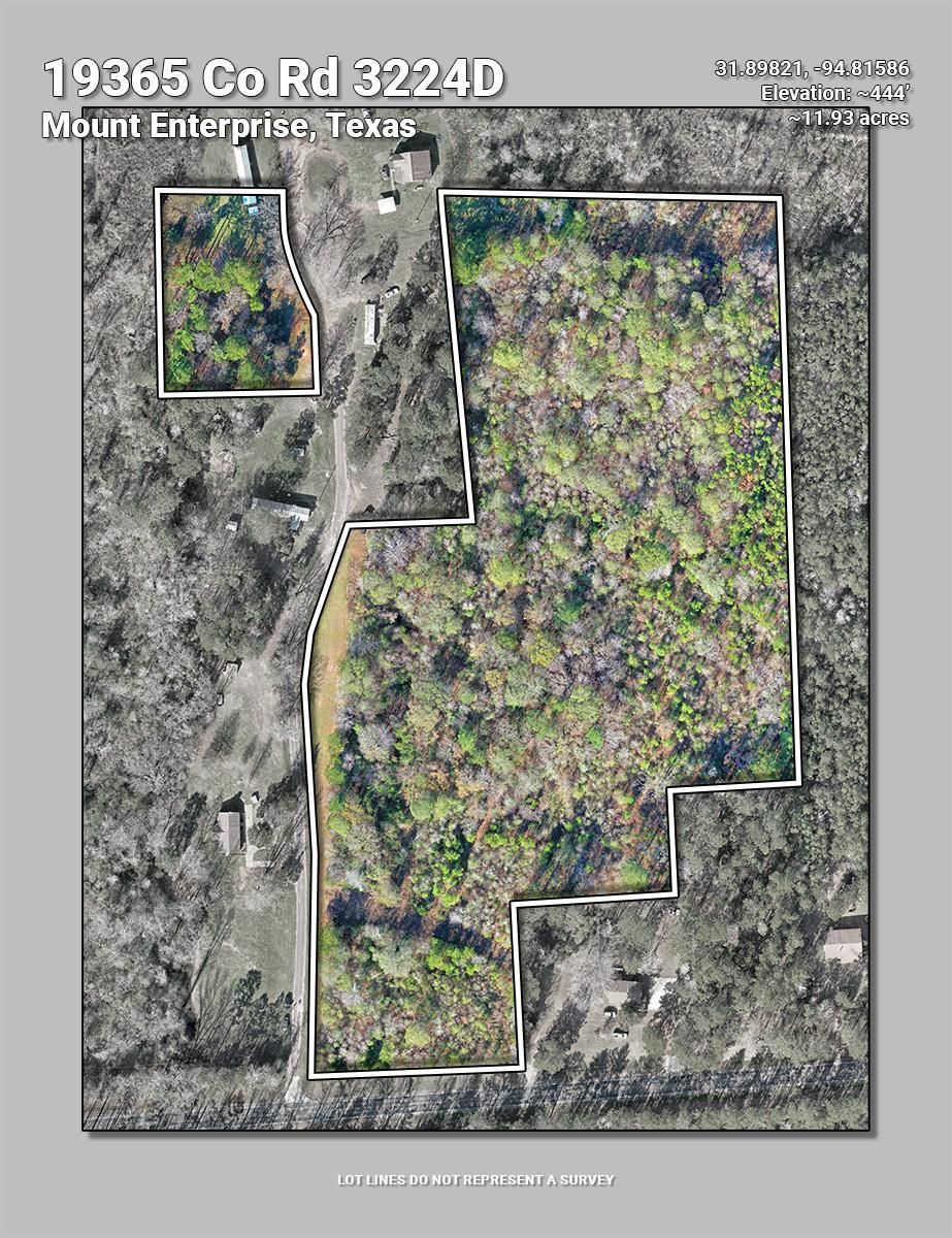 12 acres in Rusk County, Texas