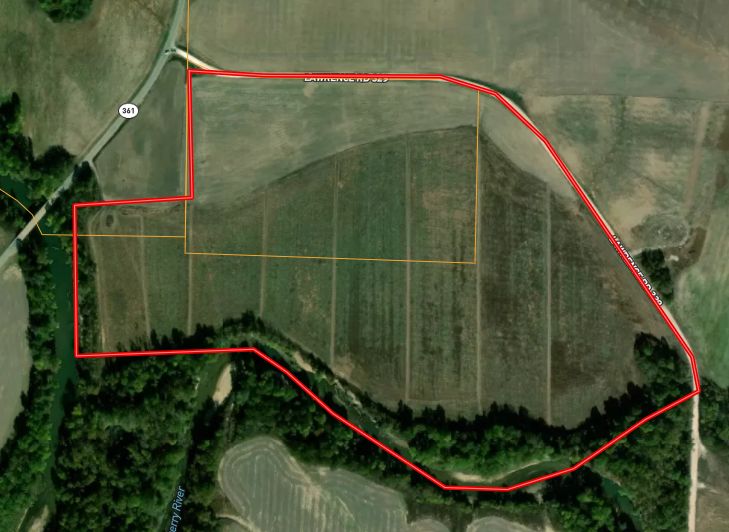71 acres in Lawrence County, Arkansas