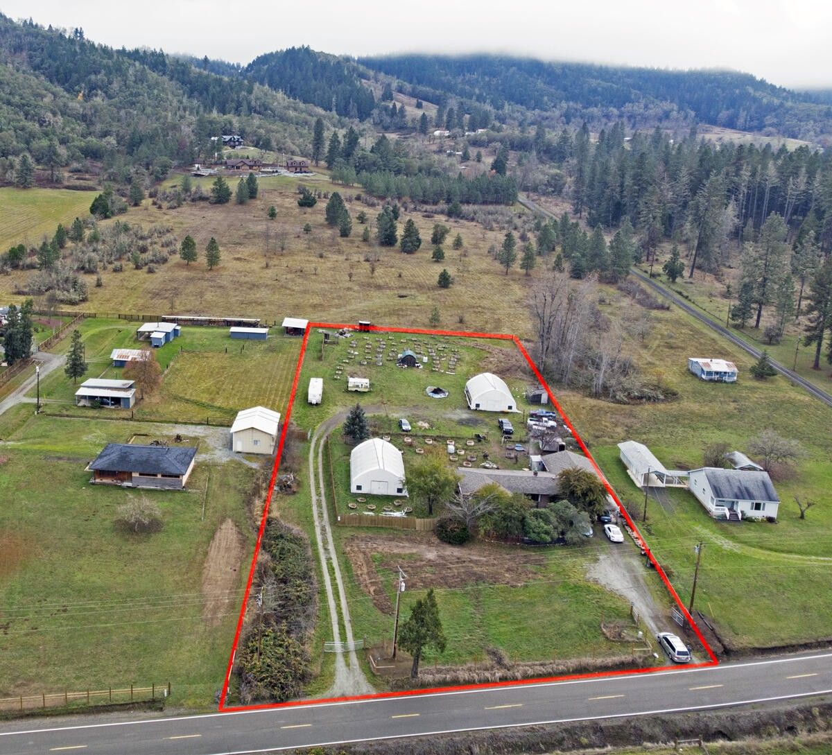 2.1 acres in Douglas County, Oregon