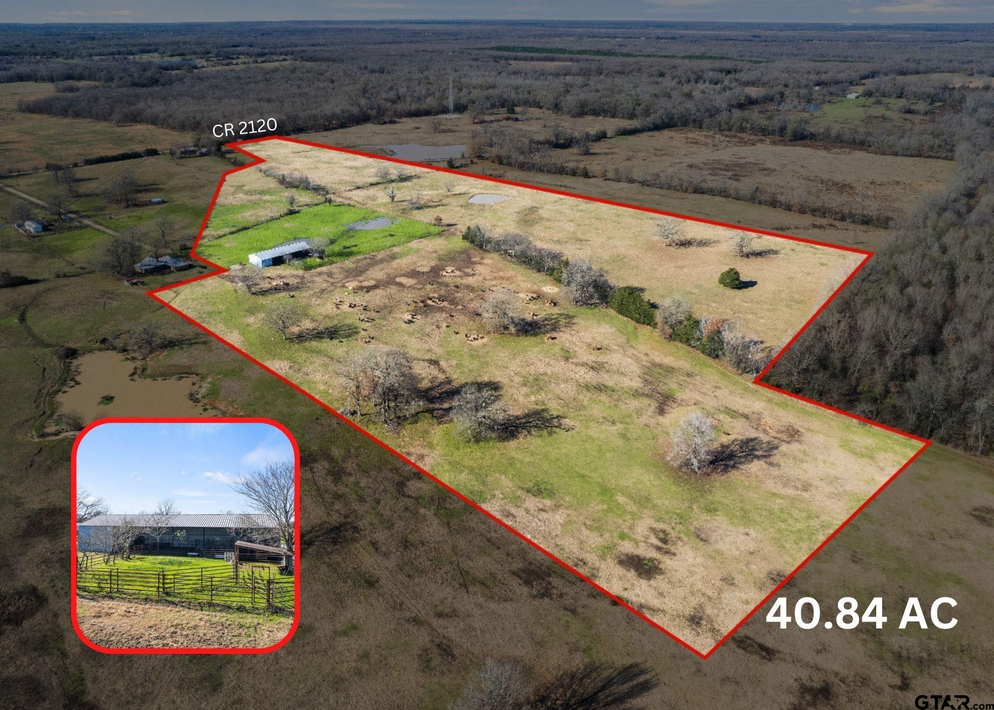 40.84 acres in Franklin County, Texas