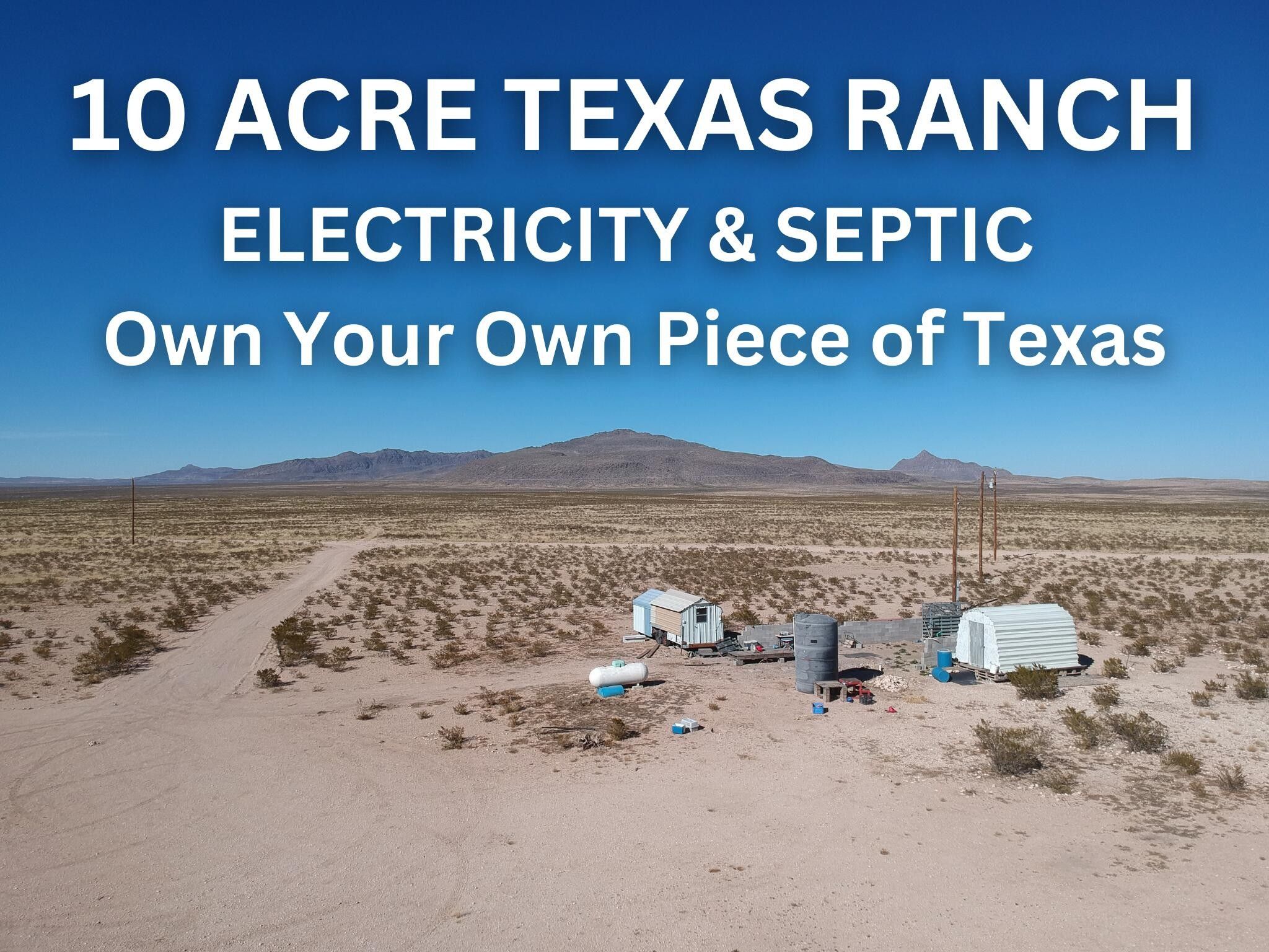 10 acres in Hudspeth County, Texas