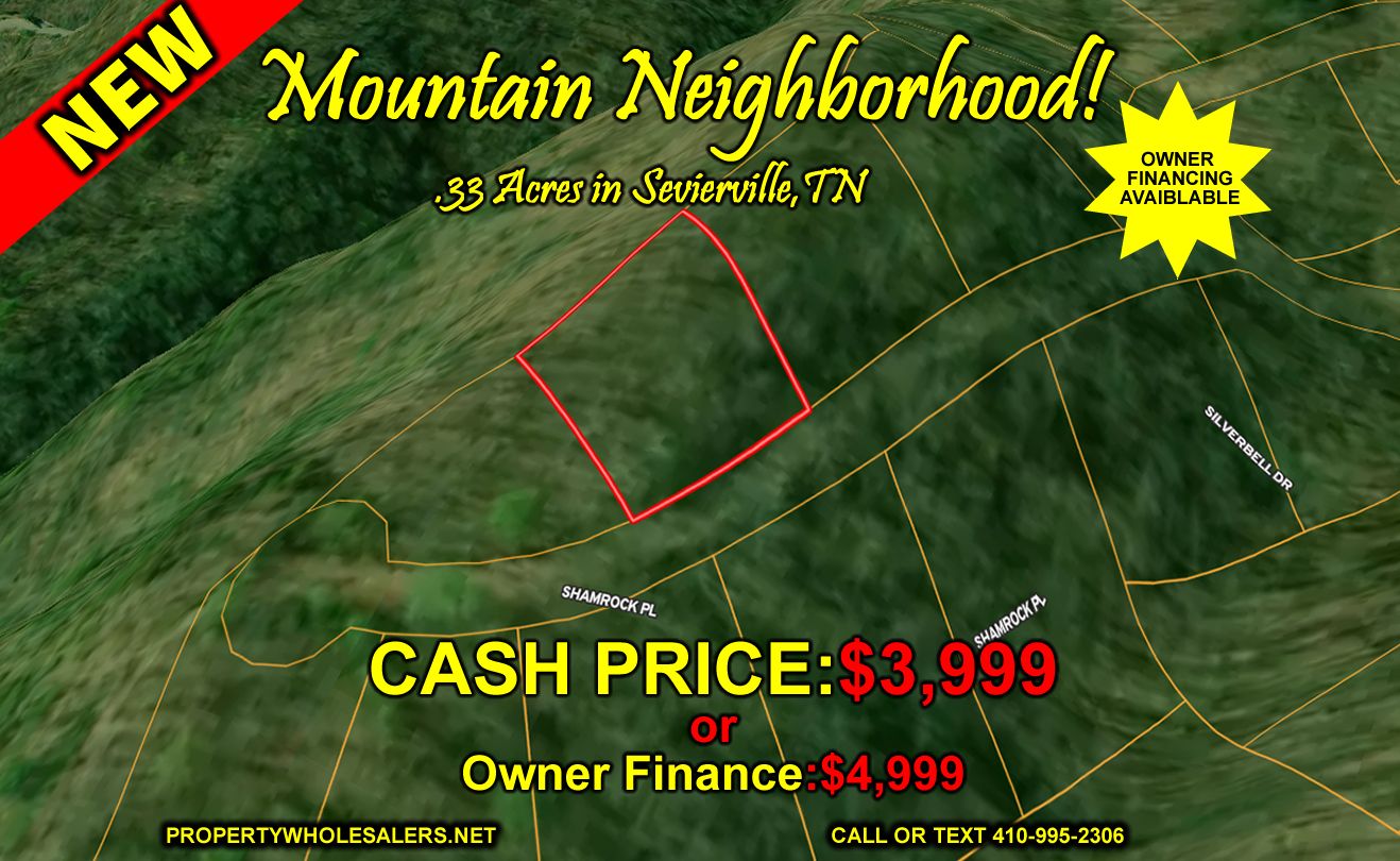 0.27 acres in Sevier County, Tennessee