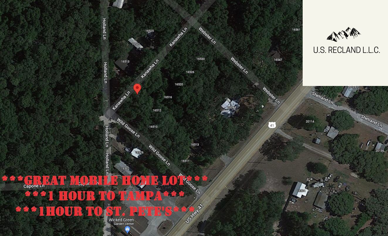 0.17 acres in Pasco County, Florida