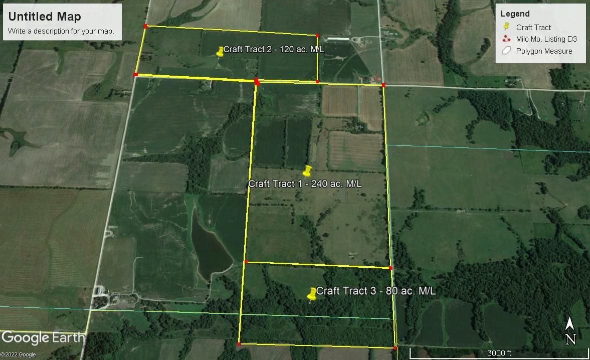 440 acres in Vernon County, Missouri