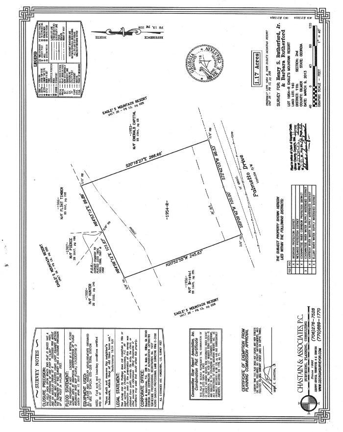 1.17 acres in Gilmer County,
