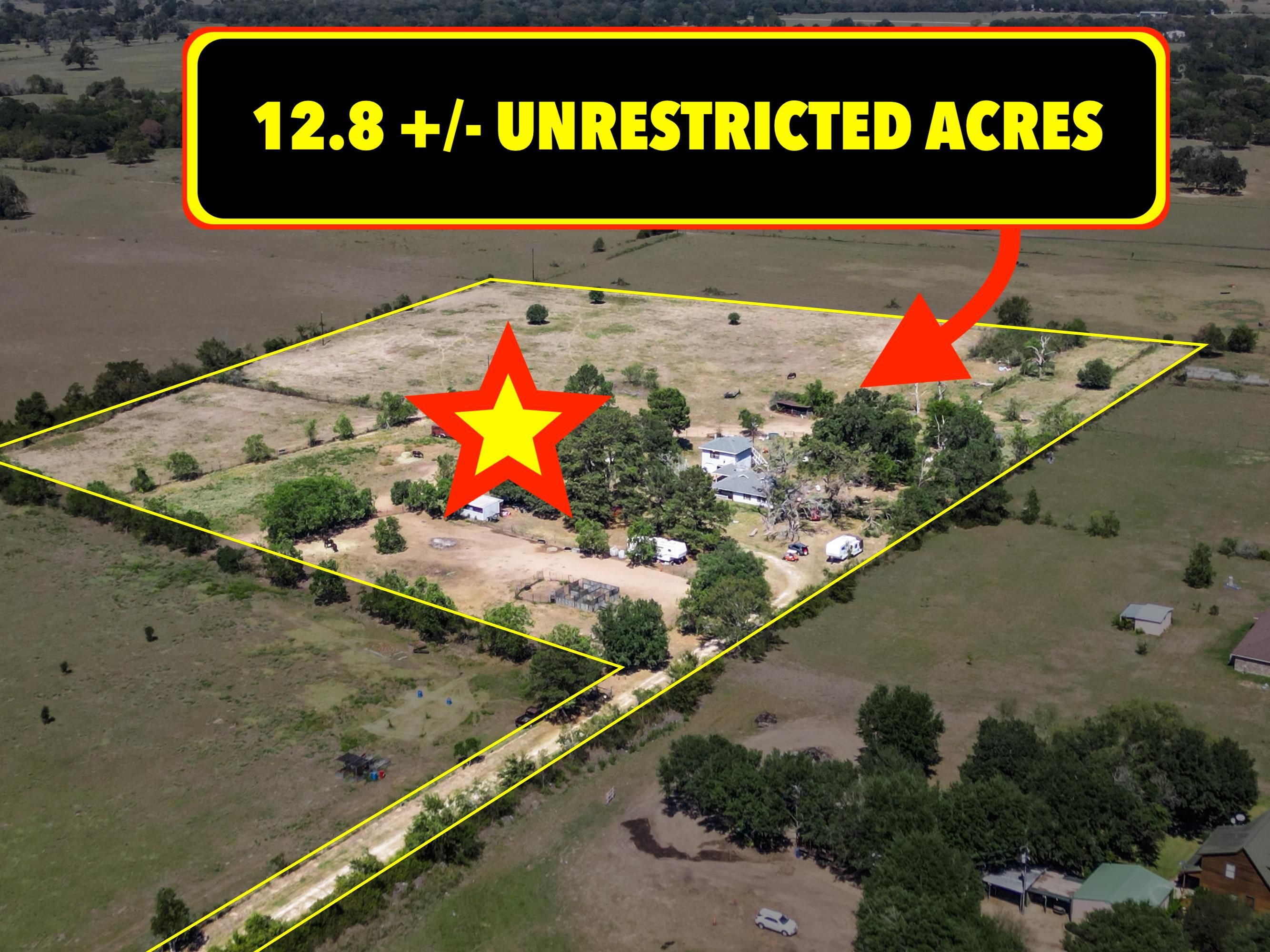 12.88 acres in Waller County, Texas