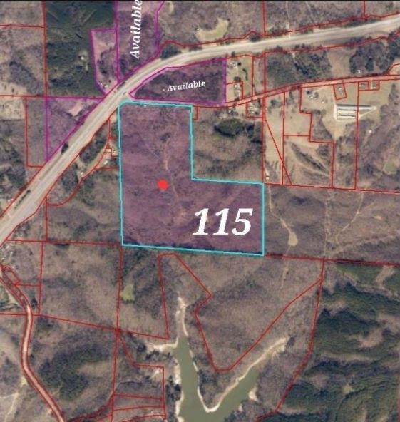 115 acres in Franklin County, Alabama