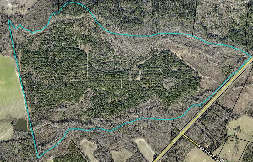 210 acres in Jenkins County,