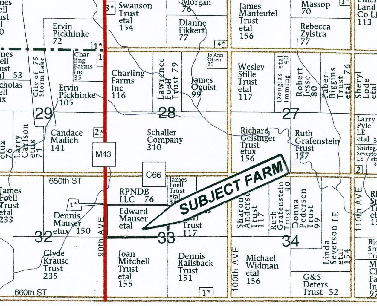80 acres in Buena Vista County, Iowa