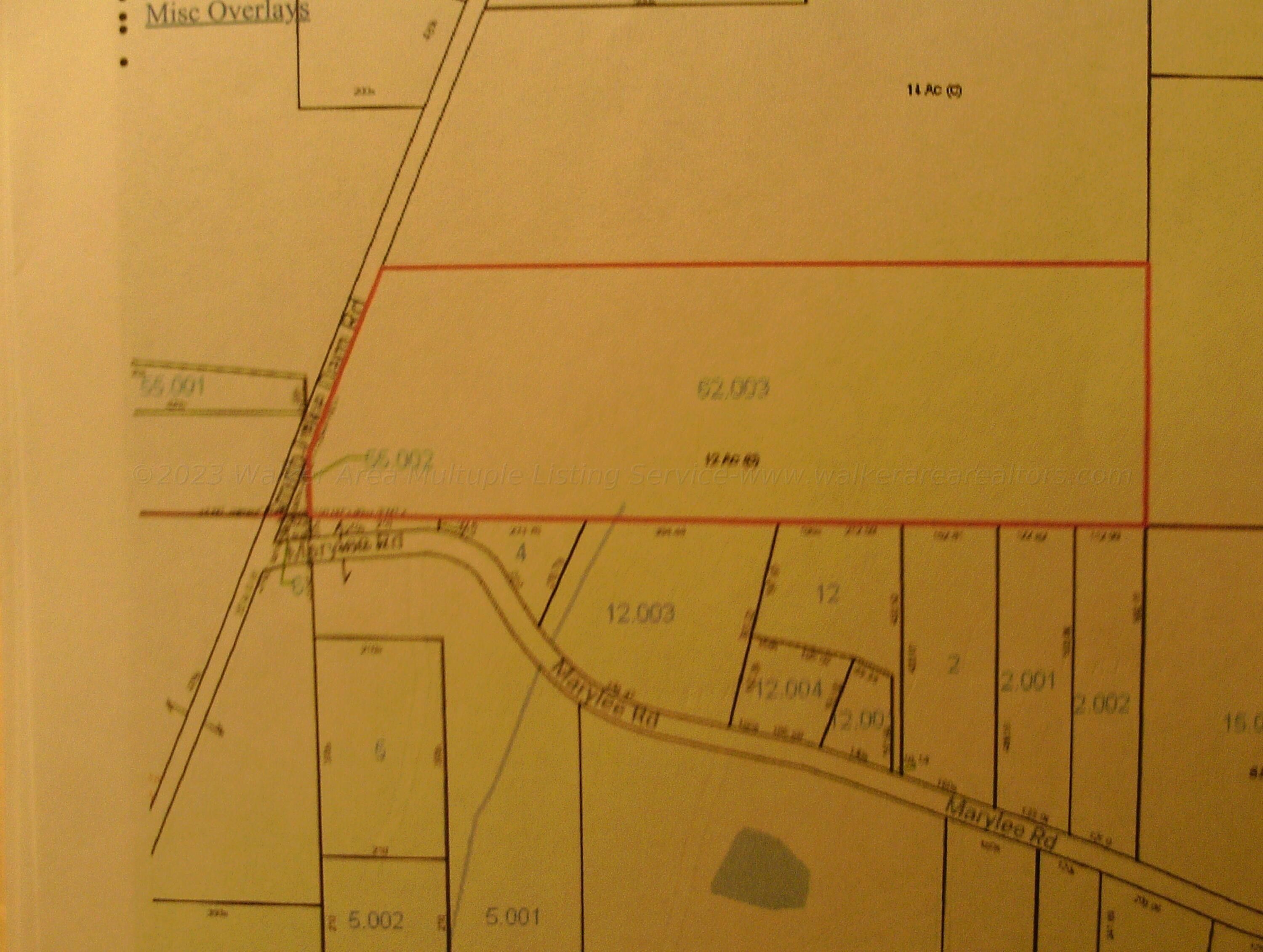 12.5 acres in Walker County, Alabama