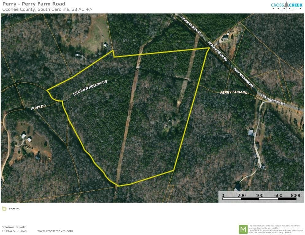 38 acres in Oconee County, South Carolina