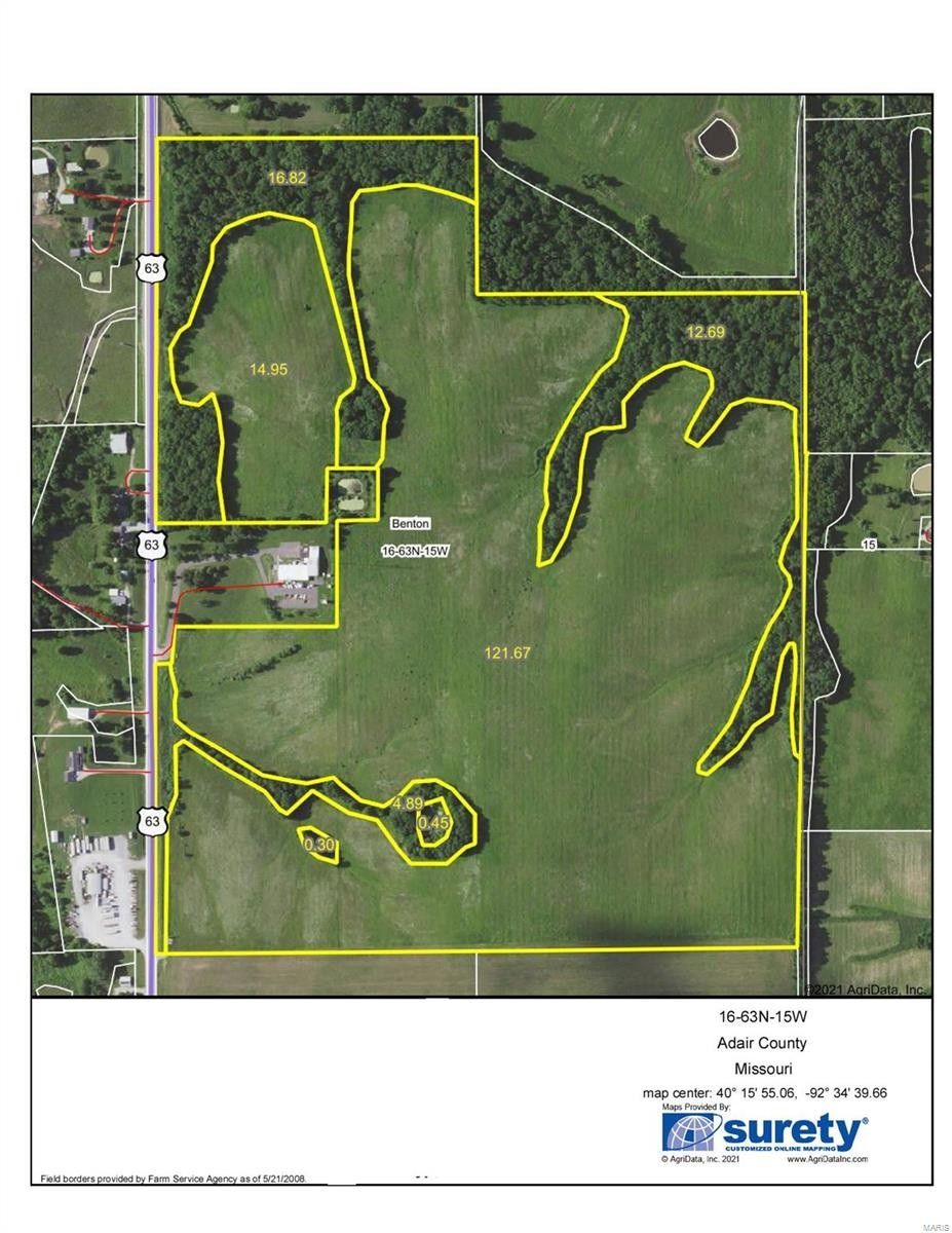 172 acres in Adair County, Missouri
