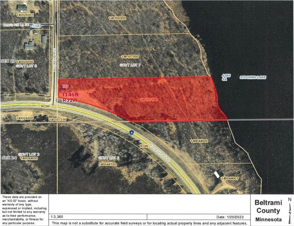 6.38 acres in Beltrami County, Minnesota