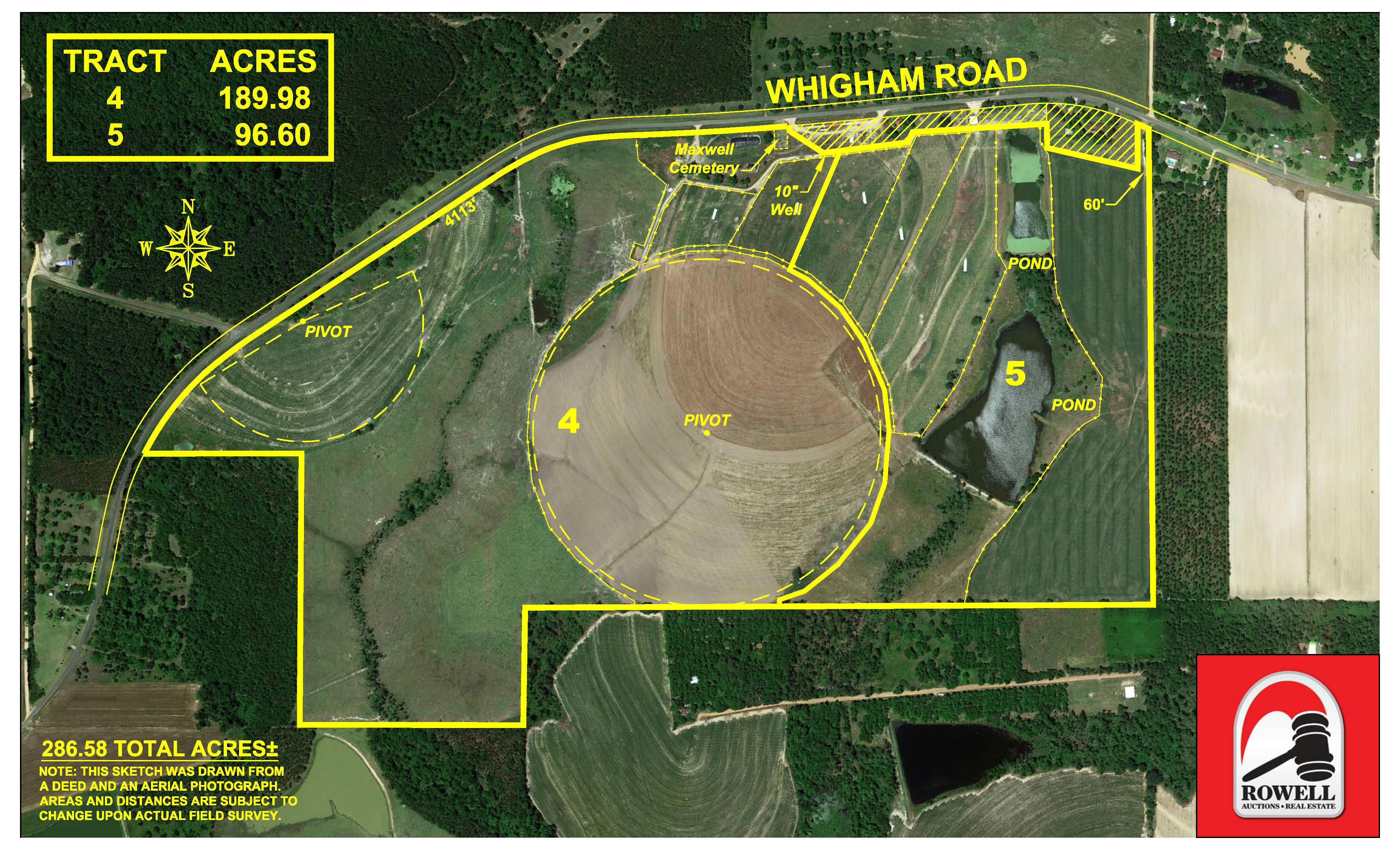 286 acres in Grady County,