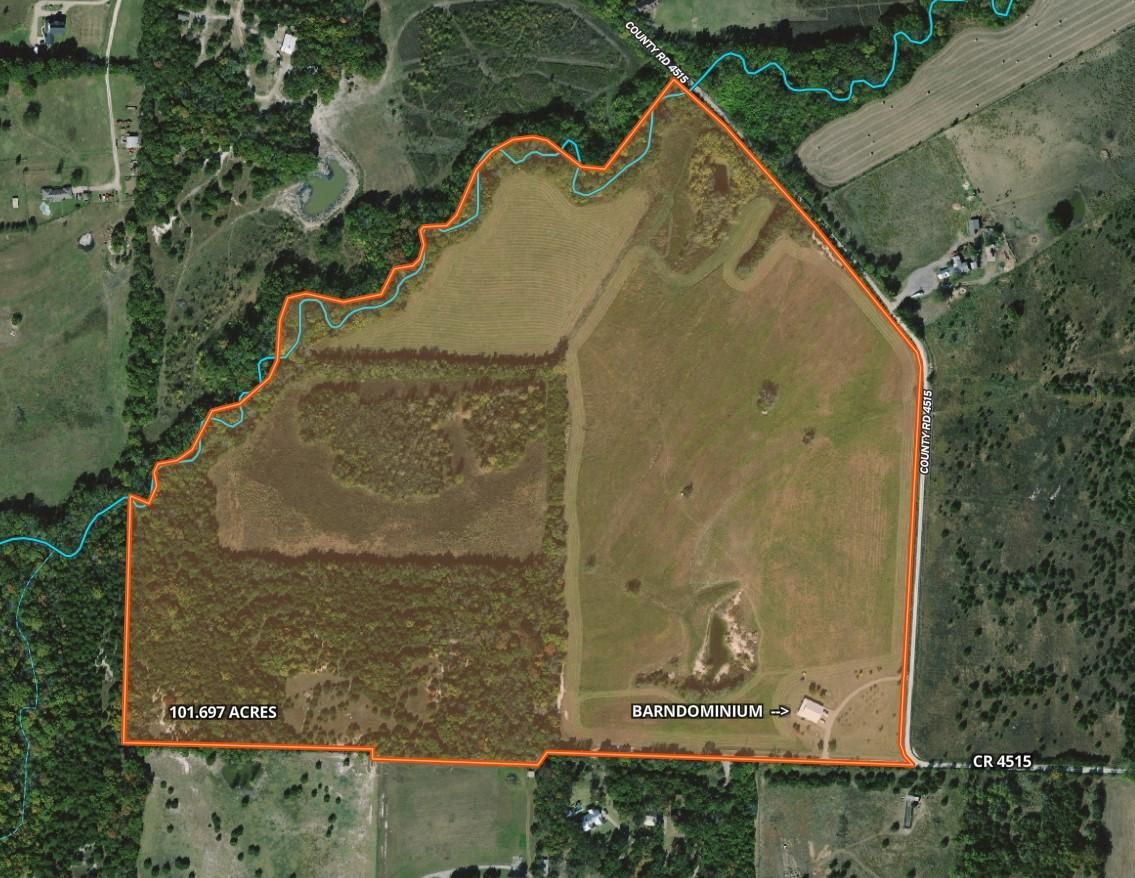101 acres in Fannin County, Texas
