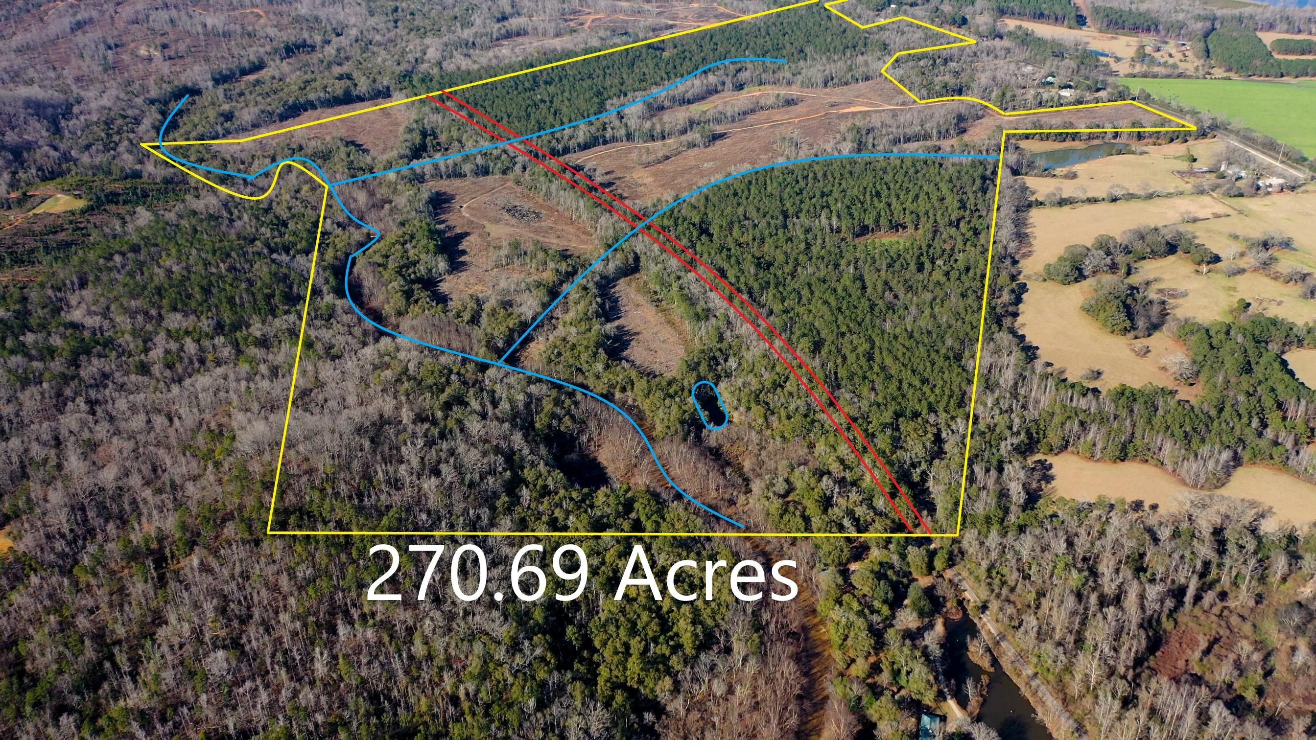 257 acres in Barbour County, Alabama
