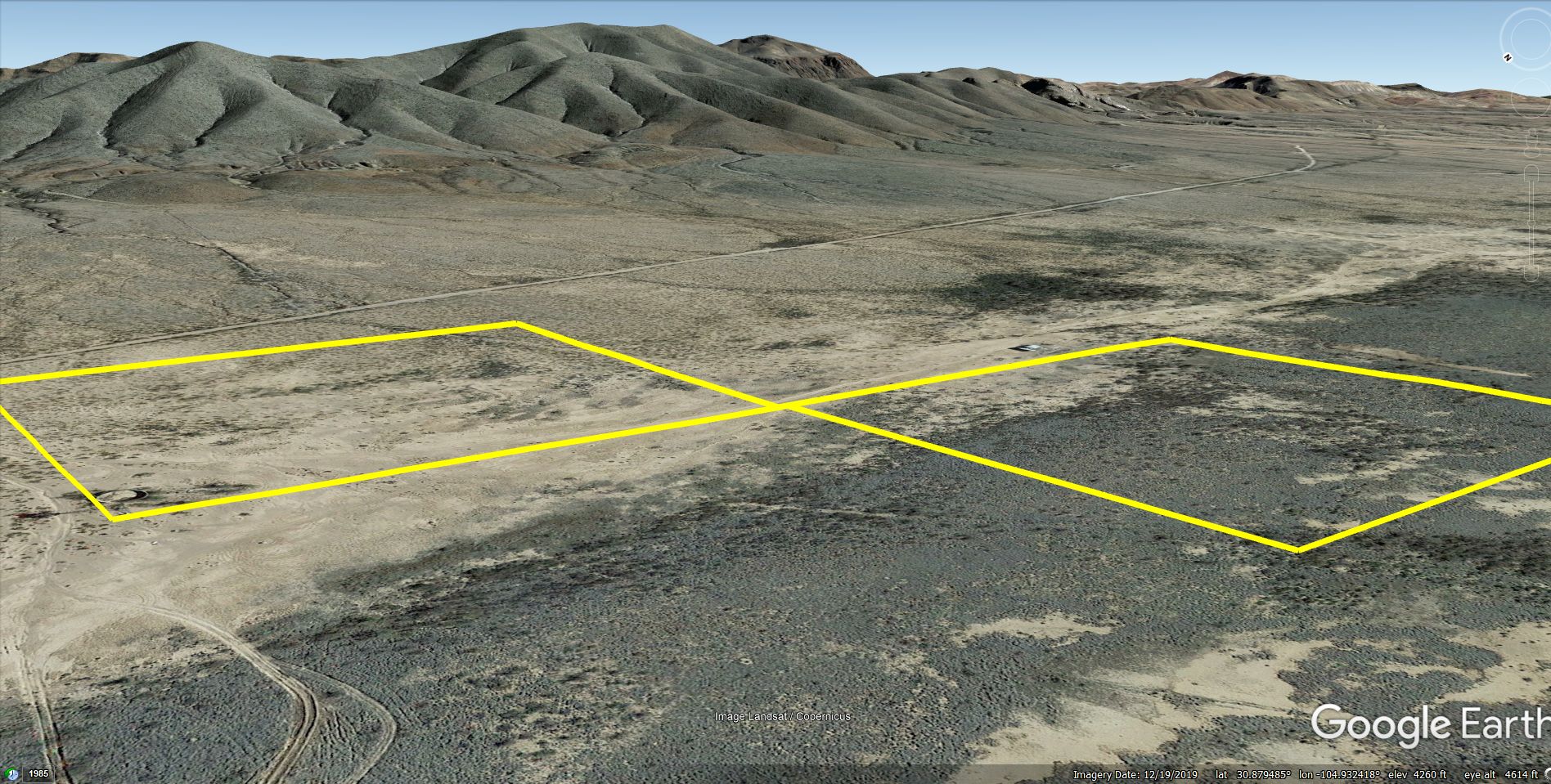 20 acres in Culberson County, Texas