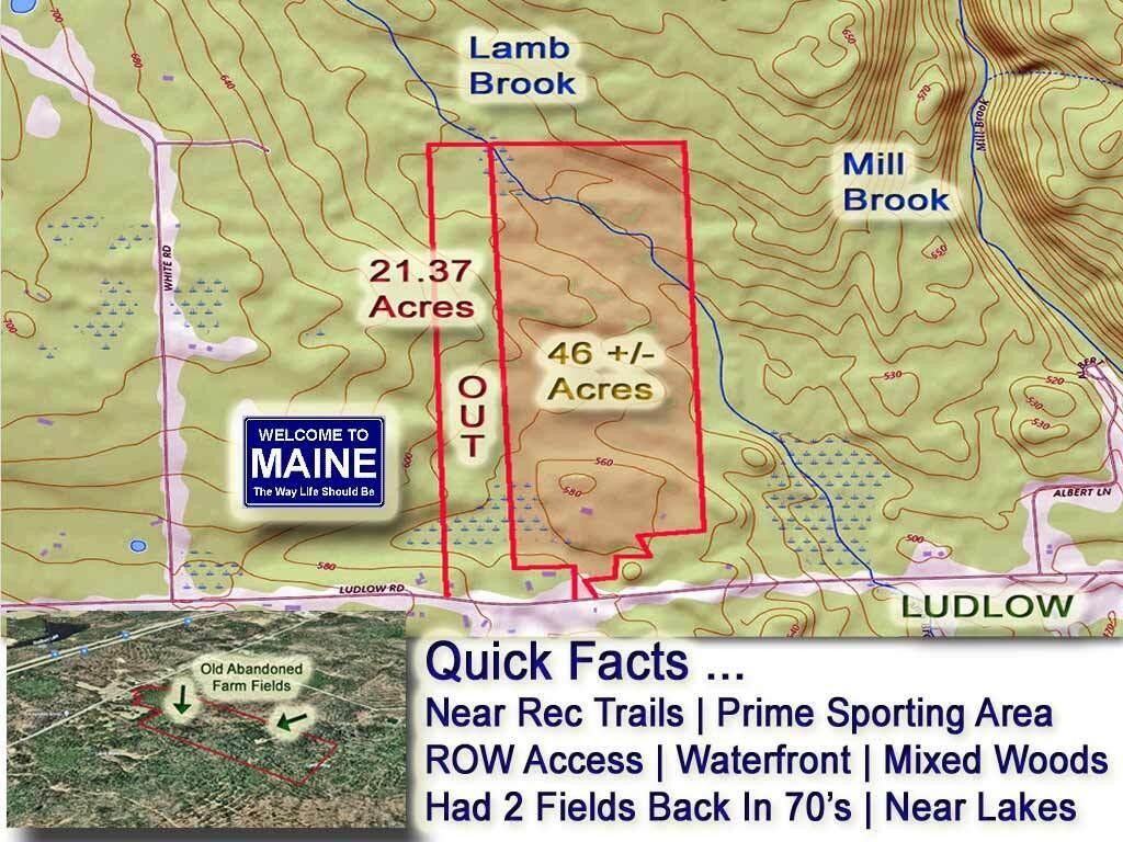 46 acres in Aroostook County, Maine