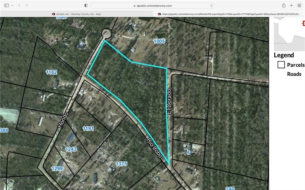 8.32 acres in Brantley County,