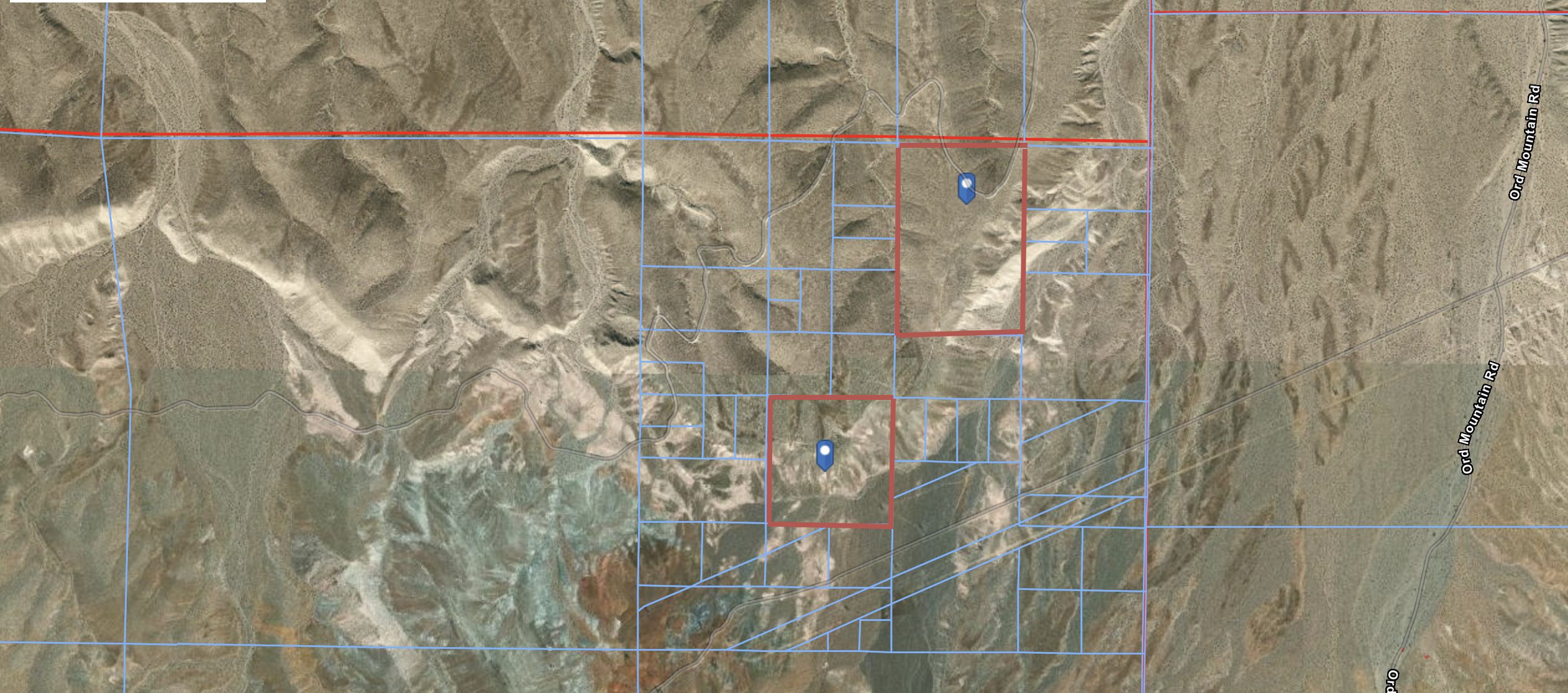 100 acres in San Bernardino County, California