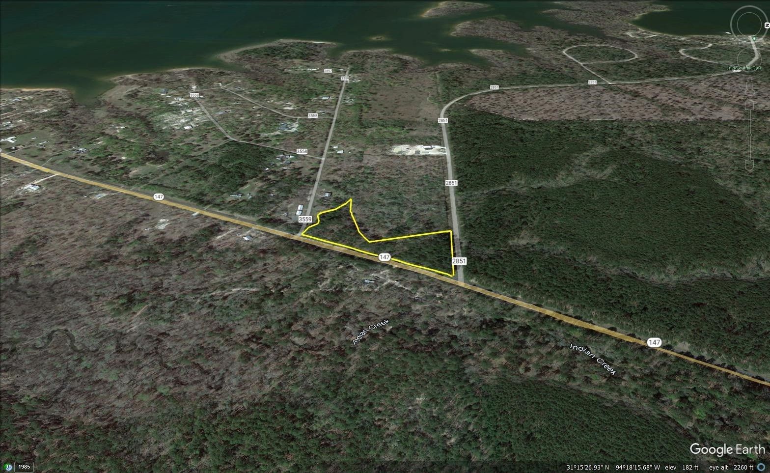 8 acres in San Augustine County, Texas