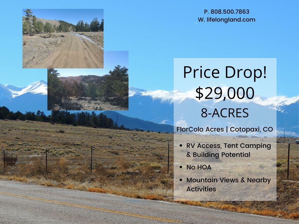 8 acres in Fremont County, Colorado