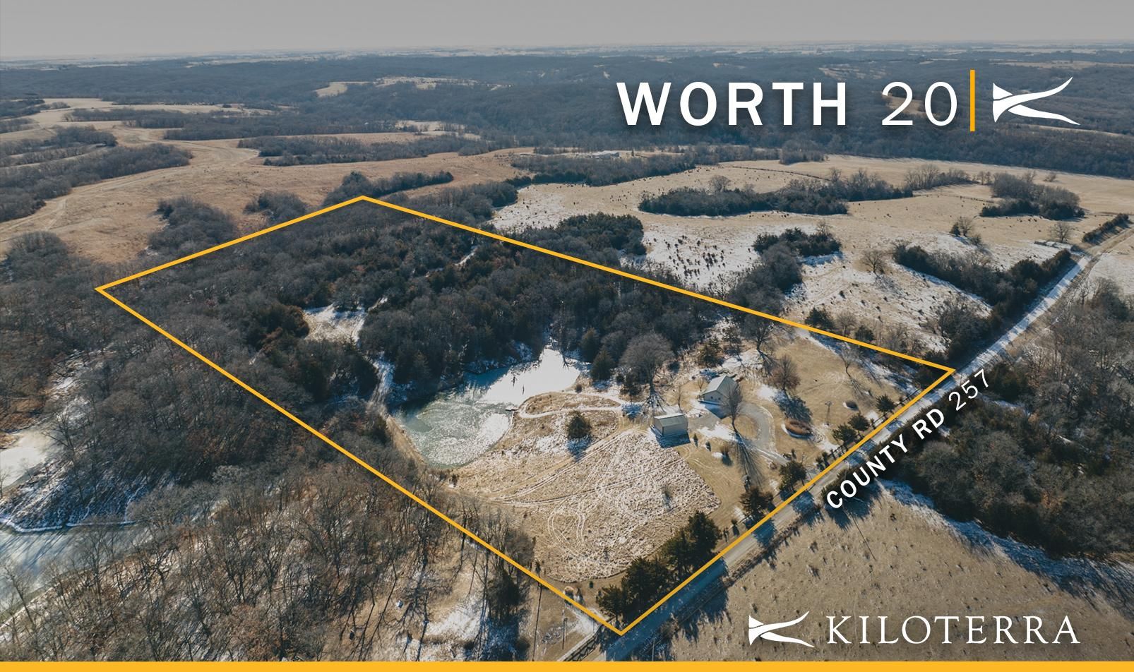 20 acres in Worth County, Missouri