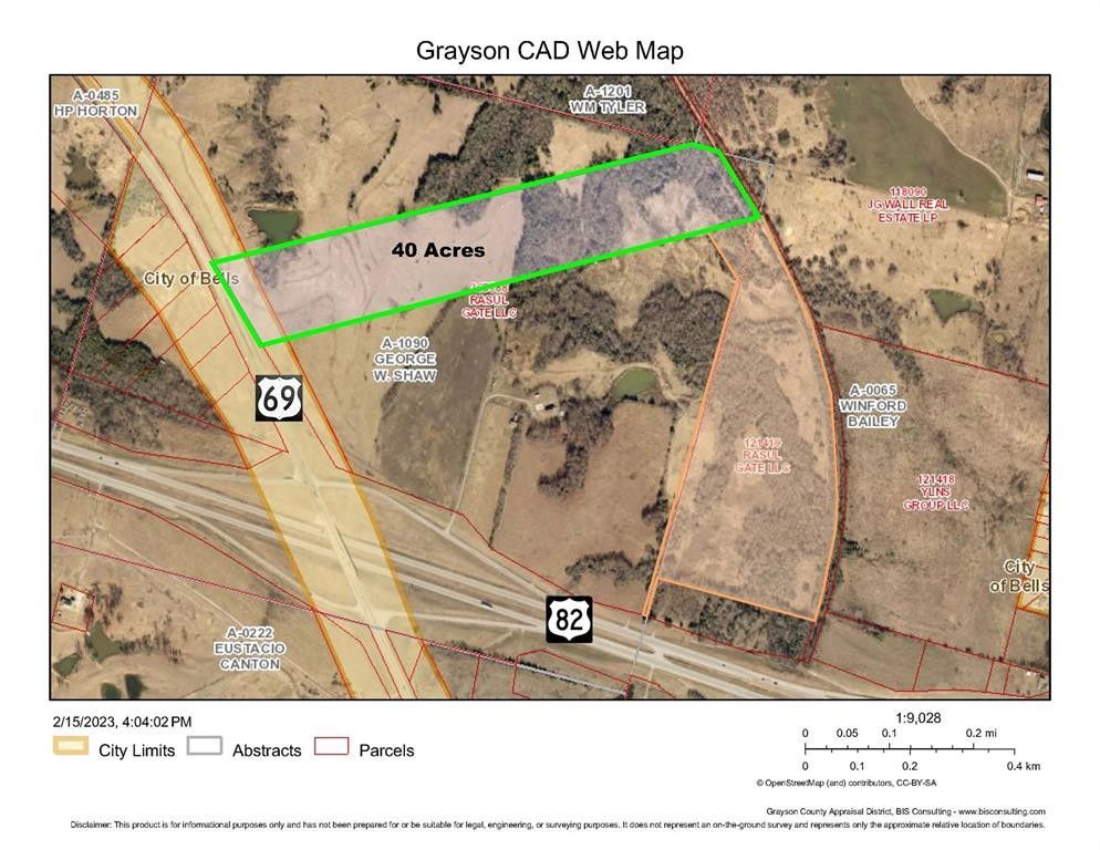 40 acres in Grayson County, Texas