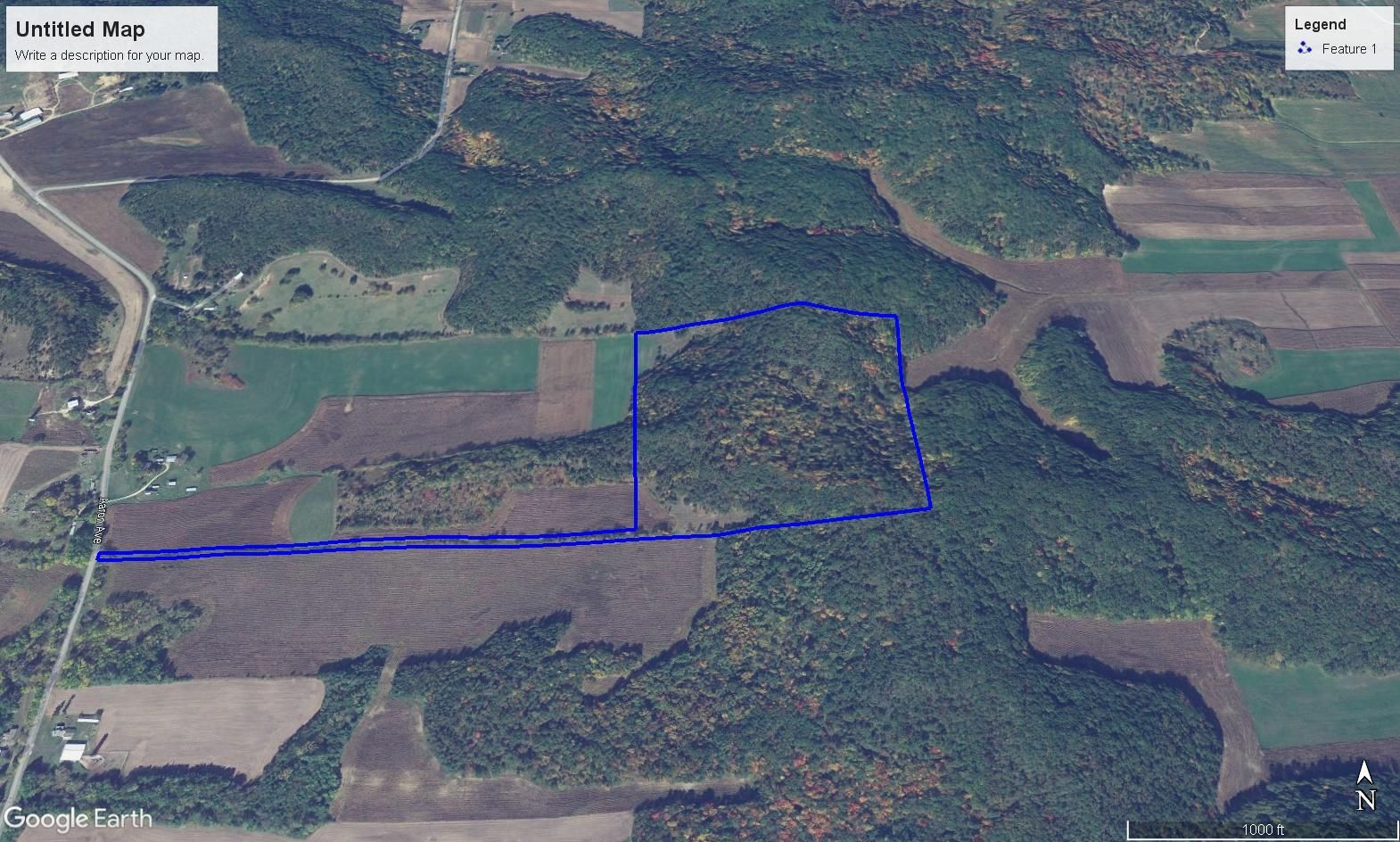 41.9 acres in Monroe County, Wisconsin