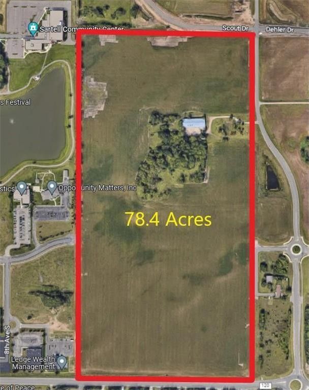 78.4 acres in Stearns County, Minnesota
