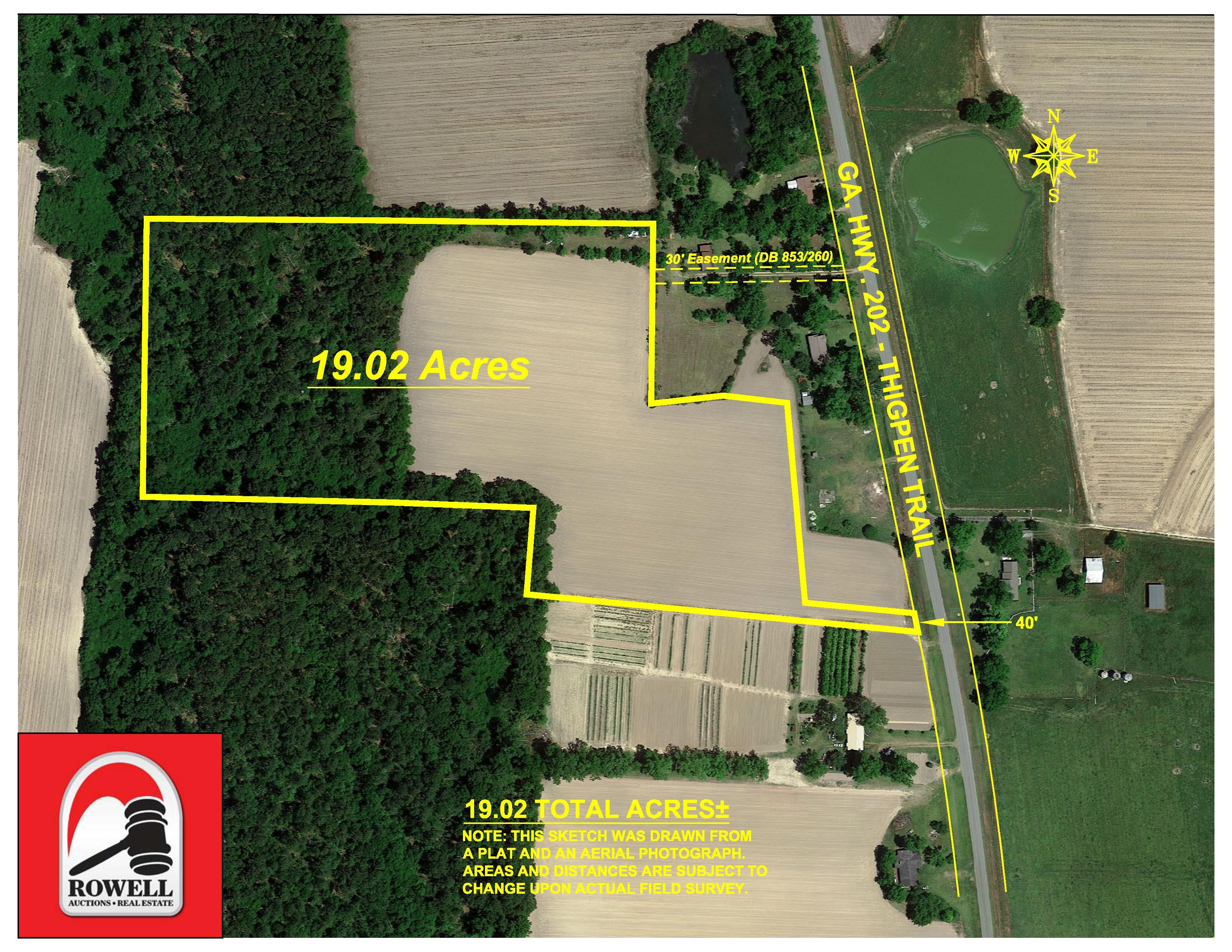 19.02 acres in Colquitt County,