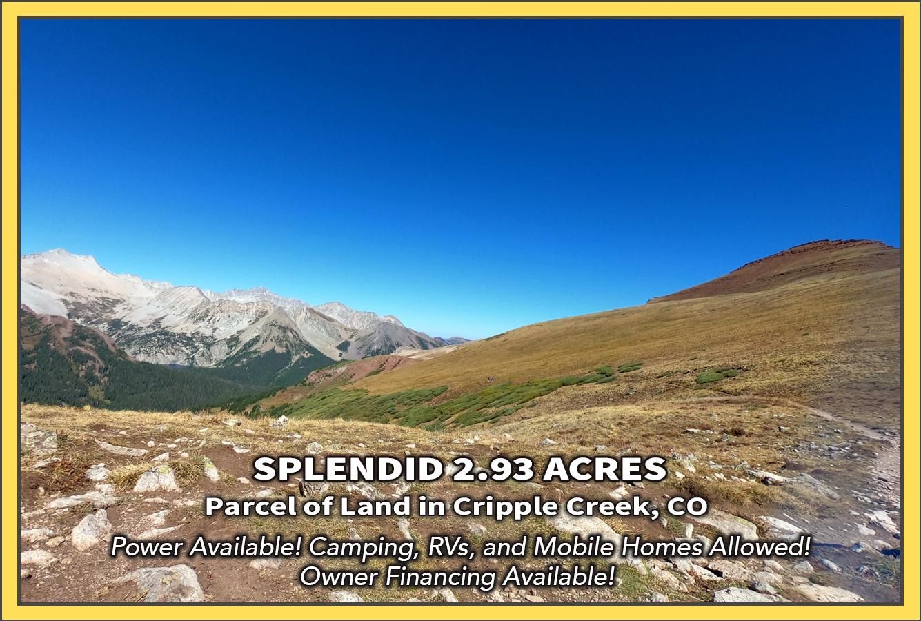 2.93 acres in Teller County, Colorado