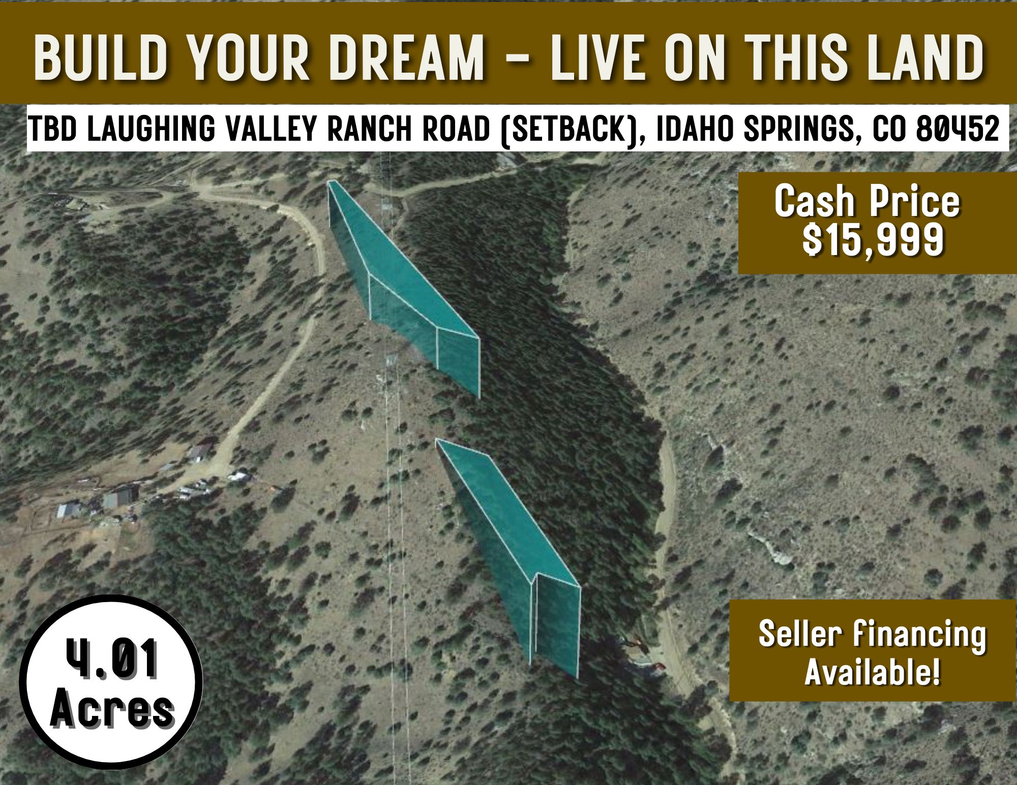 4.01 acres in Clear Creek County, Colorado