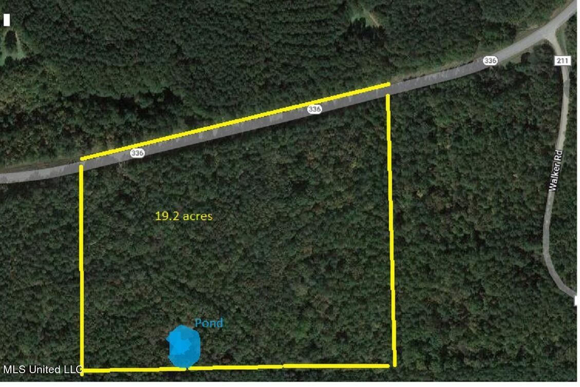 19.2 acres in Pontotoc County, Mississippi