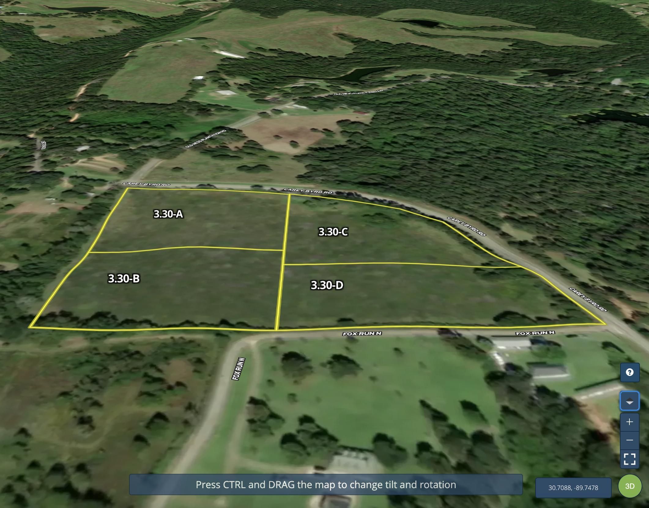 13.53 acres in Pearl River County, Mississippi