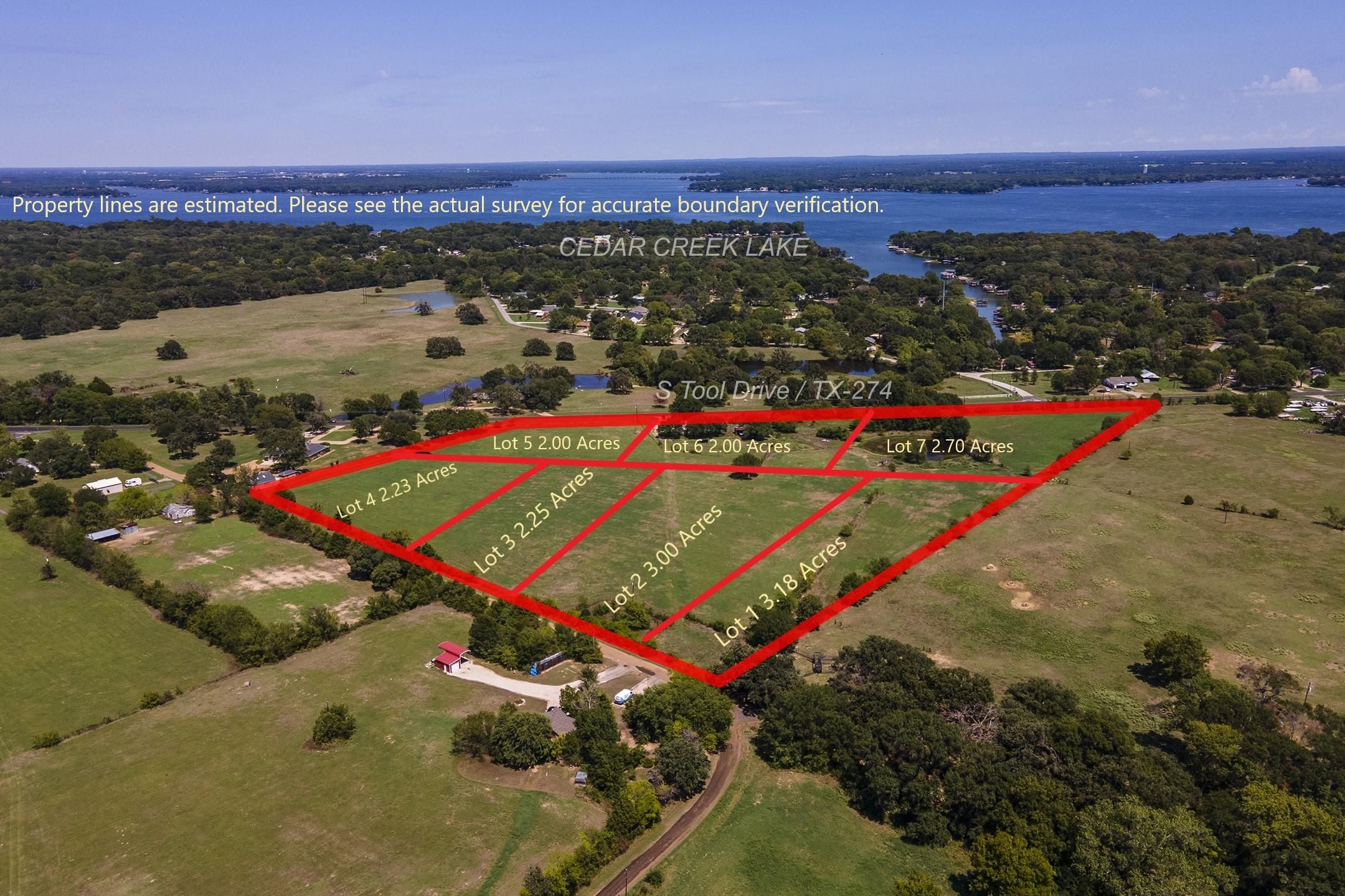 2.25 acres in Henderson County, Texas