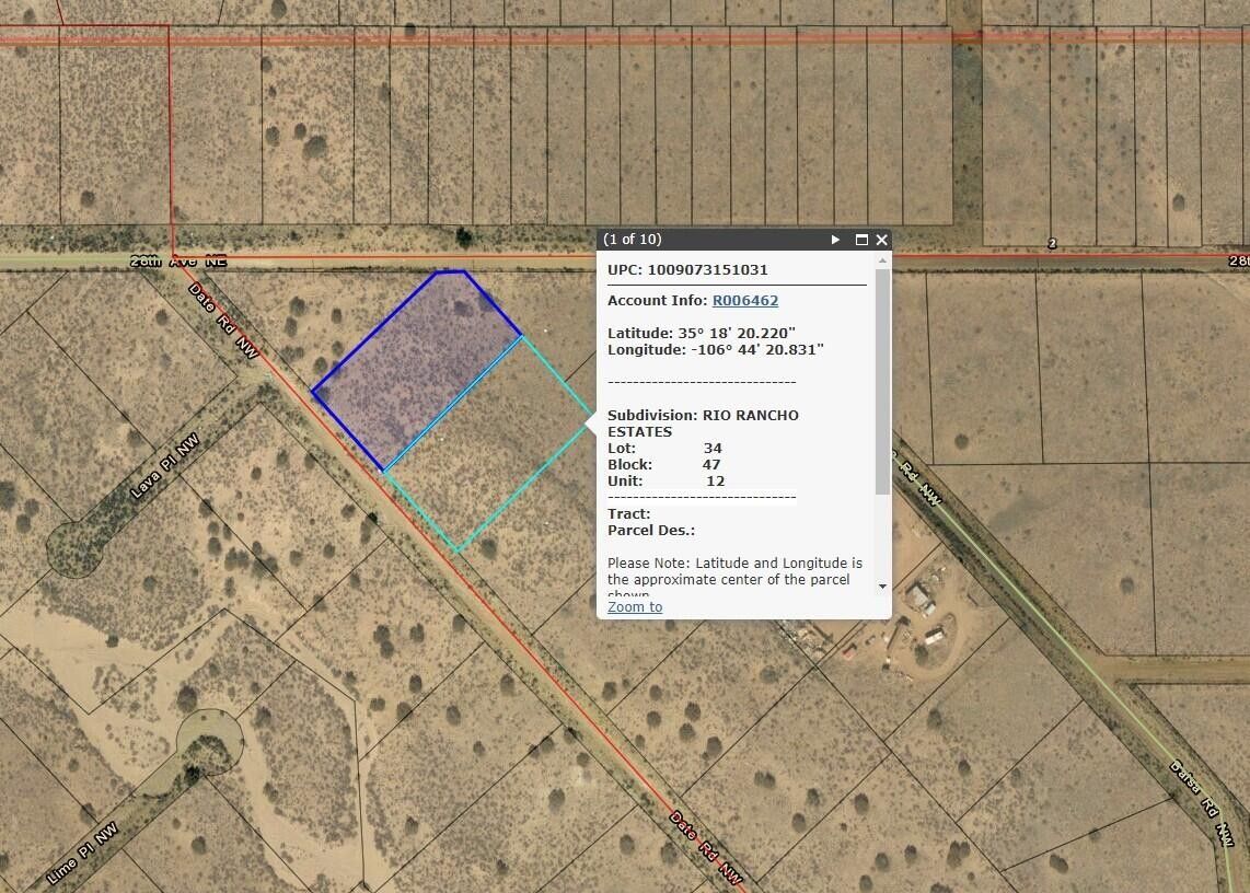 1 acres in Sandoval County, New Mexico