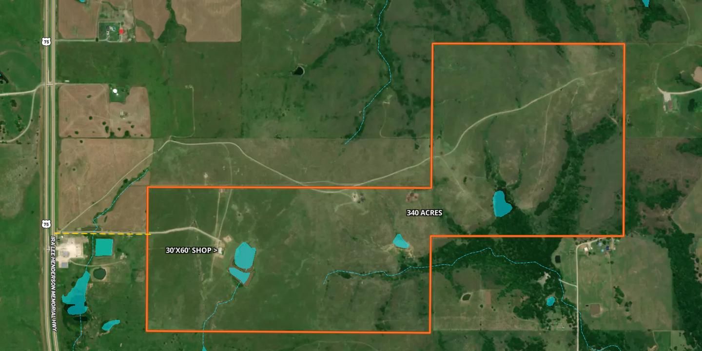 340 acres in Washington County, Oklahoma