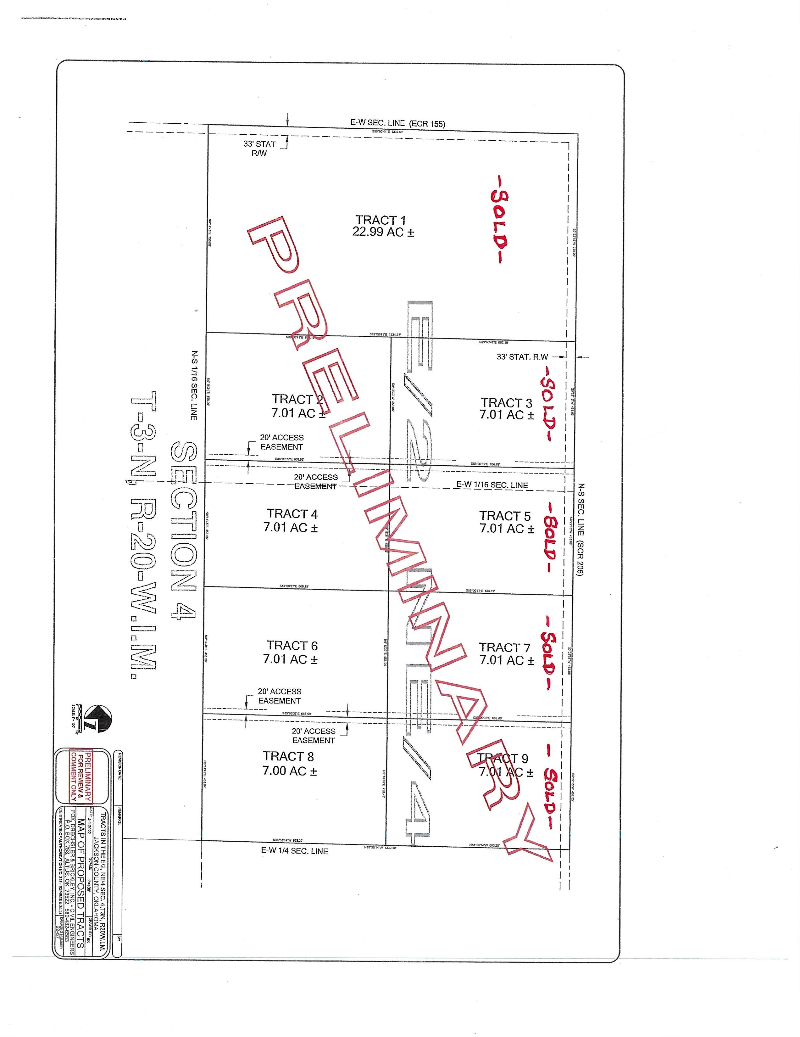 7 acres in Jackson County, Oklahoma